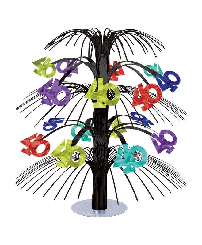 40th birthday celebration table fountain 45.7cm