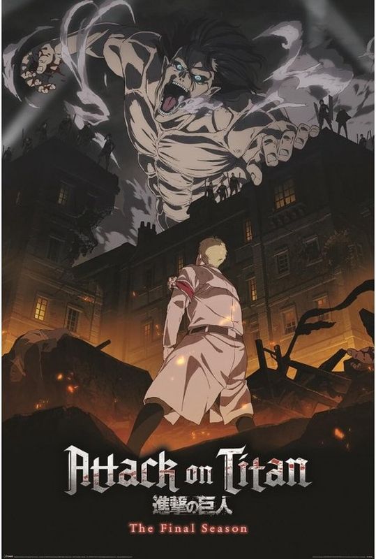 Attack on Titan Poster Season 4 - Eren Onslaught - 61 x 91.5 cm