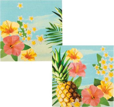 🌴🍹 Paradise Paper Napkins (12 pcs) – Boland