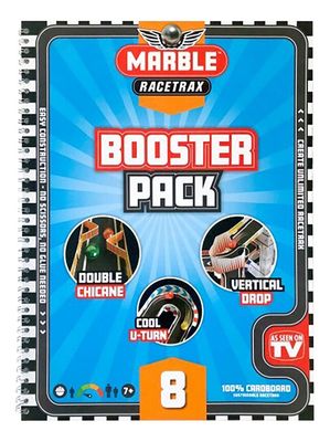 Marble Racetrax - Knikkerbaan - Booster Pack - Uitbreidingspakket - 16 Sheets