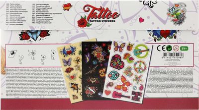 🌟 Glow in the Dark Tattoostickers – Laat je Stralen in het Donker! ✨