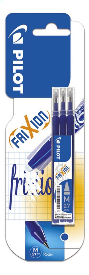 ✍️ Pilot FriXion Gel Pen Refills Medium 0.7 mm – Blue (Set of 3) ✨