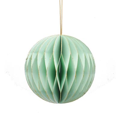 🌿 Green 3D Decoration Ball Ø 8 cm with Magnetic Closure ✨