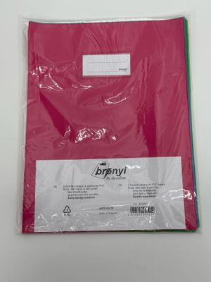 Schriftomslag A4 350 Micron - PVC - Bronyl per 3