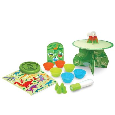 🧁 Gusto Dinosaurus Cupcakes Activiteitenset – Bak &amp; Versier Pret ✨