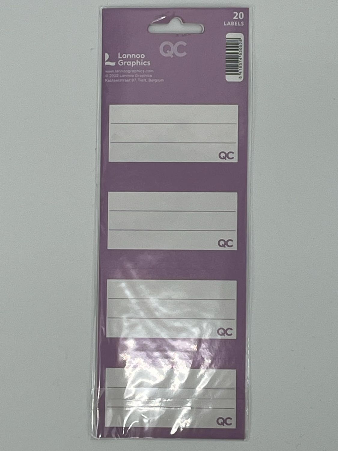 Schooletiketten zelfklevend 20 stuks