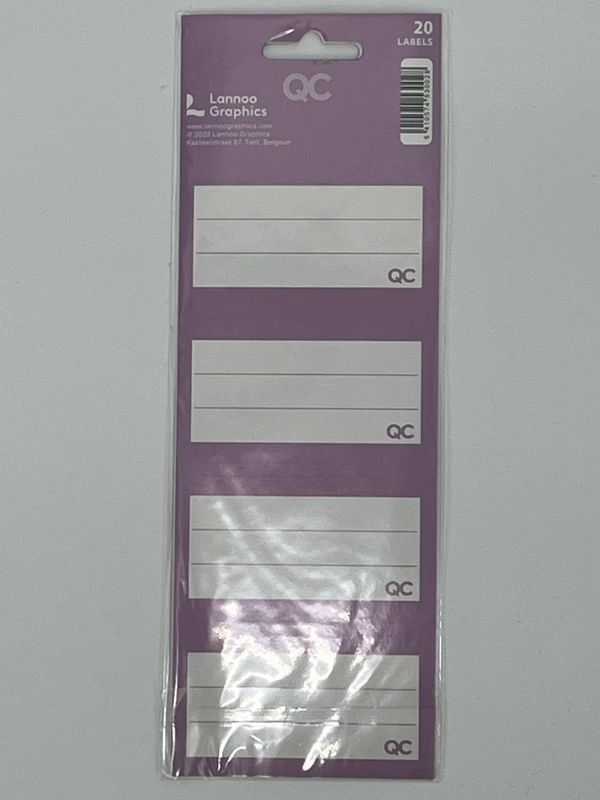 Schooletiketten zelfklevend 20 stuks