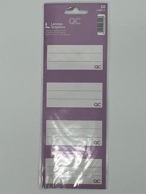 🏷️ School Labels 20 pieces – Self-Adhesive ✨