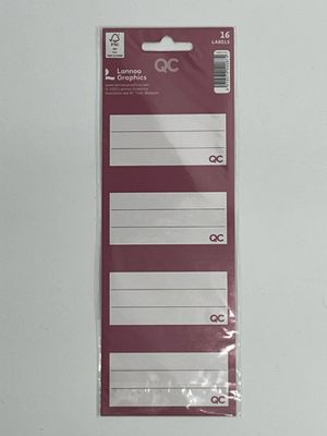 Schooletiketten zelfklevend 20 stuks