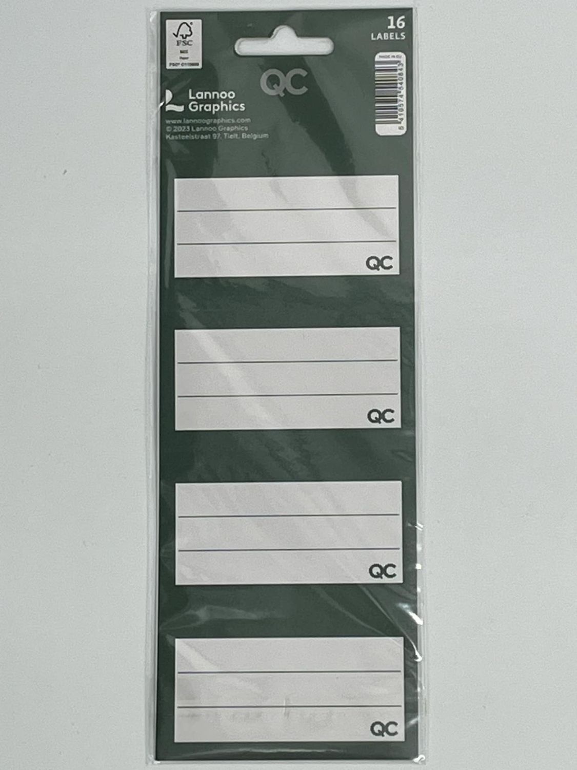 Schooletiketten zelfklevend 20 stuks