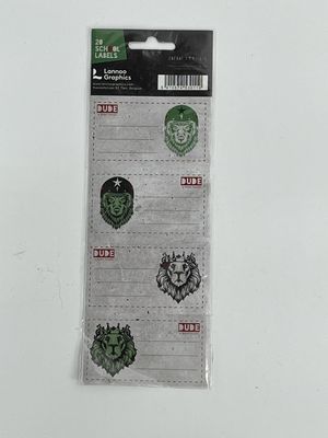 🏷️ School Labels 20 pieces – Self-Adhesive ✨