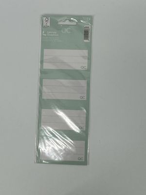 Schooletiketten zelfklevend 16 stuks lannoo graphics