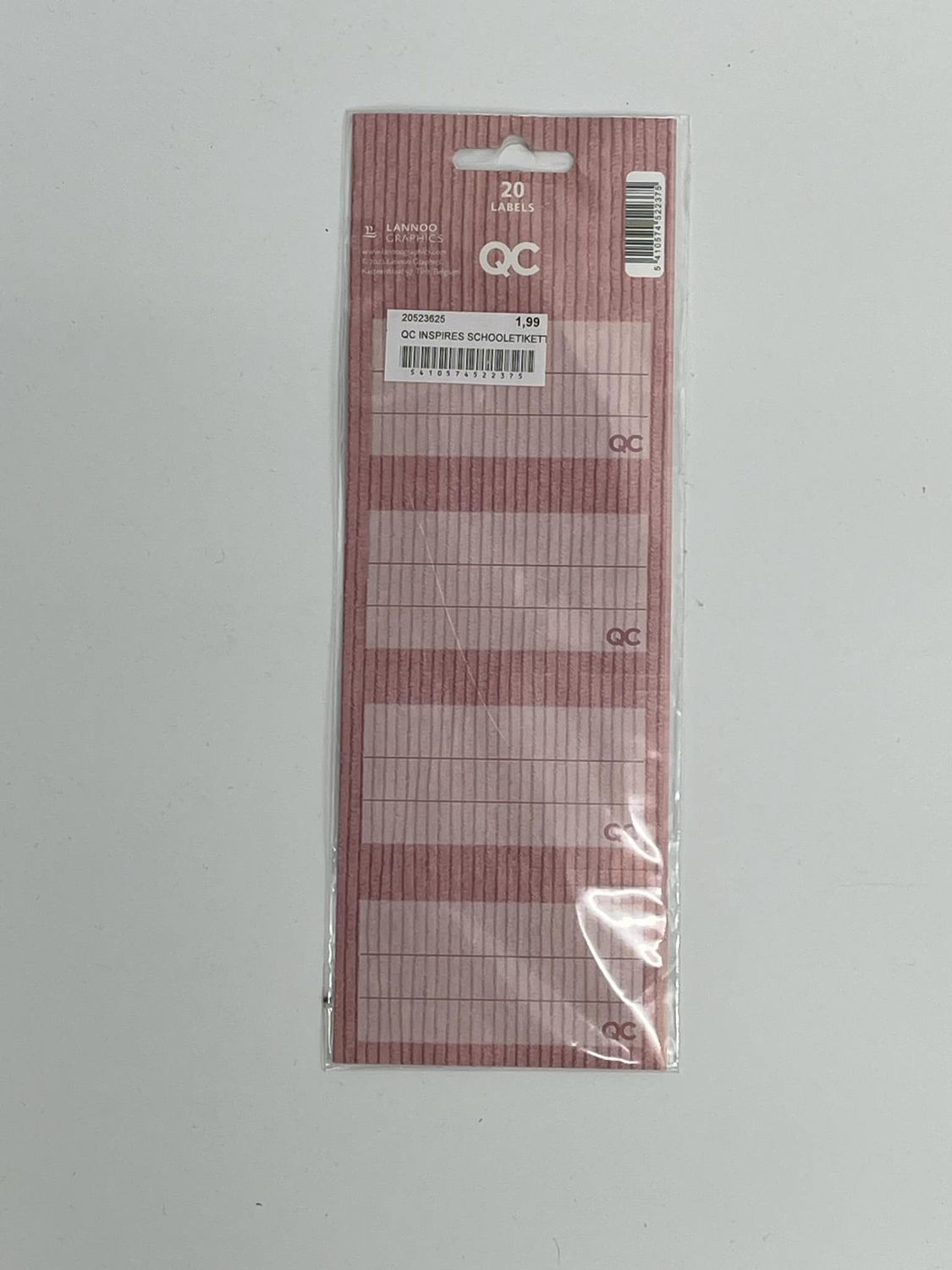 Schooletiketten inspires zelfklevend 20 stuks