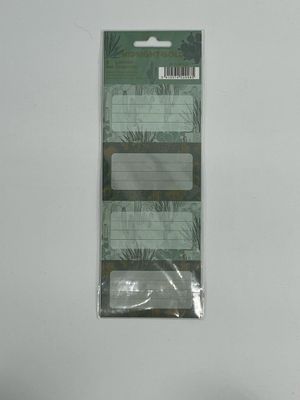 Schooletiketten zelfklevend 20 stuks midnightt gold