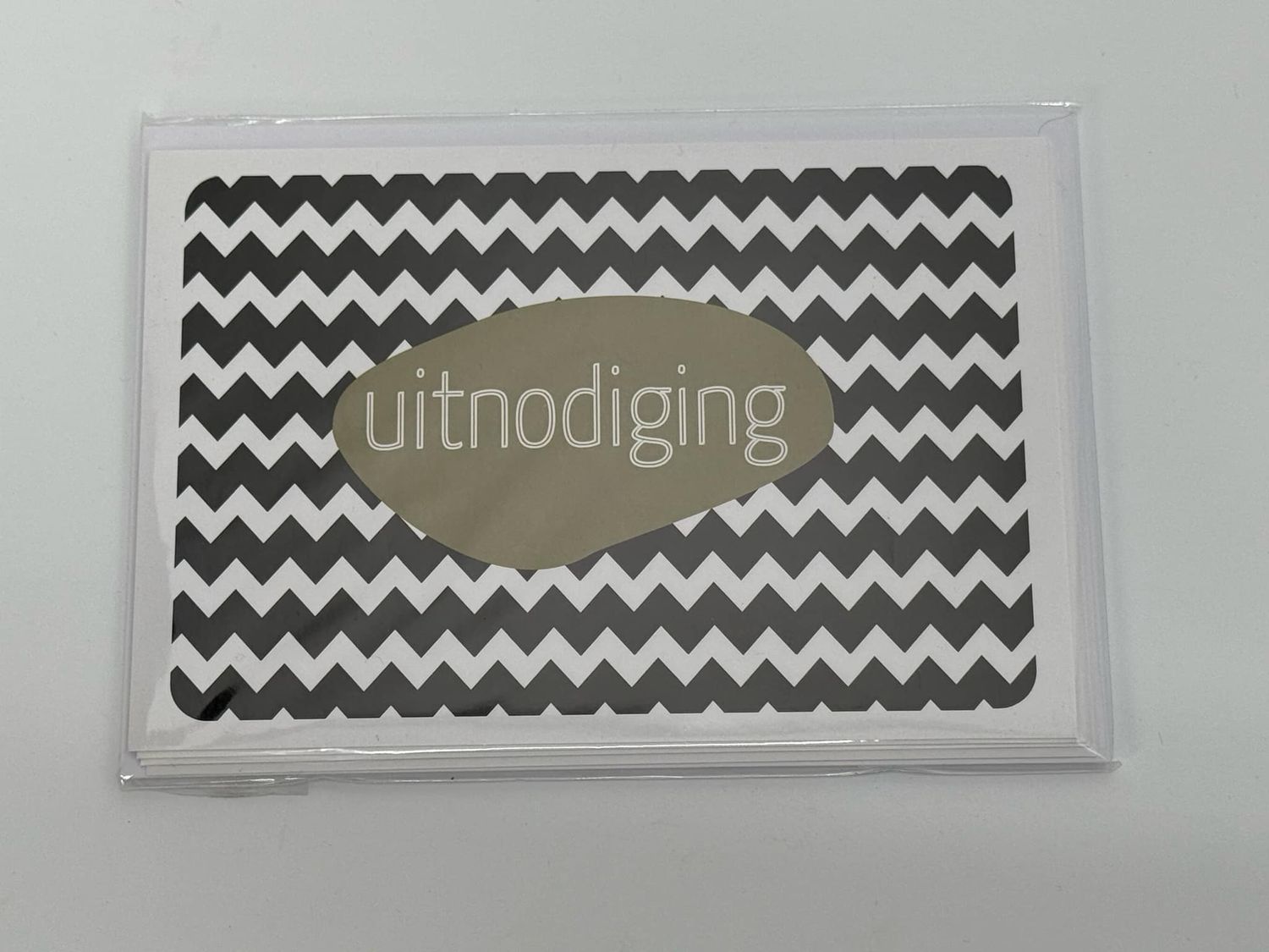 Uitnodigingskaartjes voor feestje 5 stuks met omslag