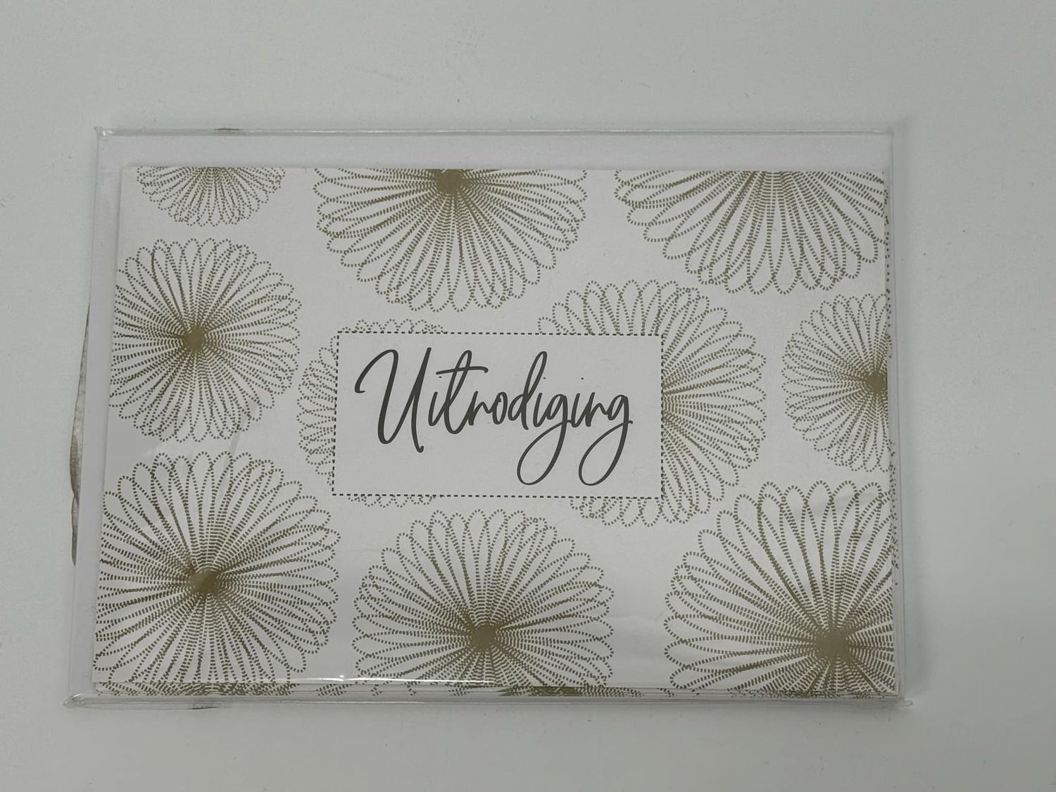 Uitnodigingskaartjes voor feestje 5 stuks met omslag