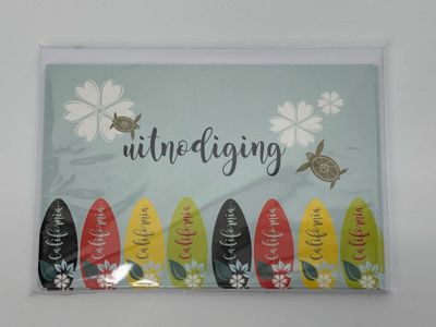 🎉 Party Invitations – Set of 5 Cards (16 x 11 cm) with Envelopes ✨