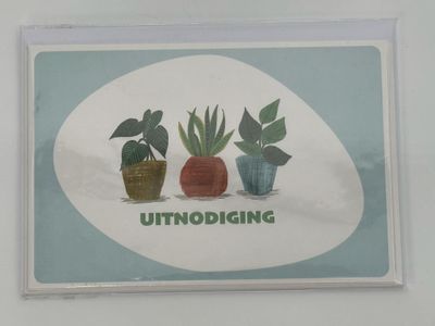 🎉 Party Invitations – Set of 5 Cards (16 x 11 cm) with Envelopes ✨