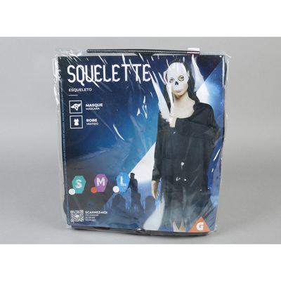 🦴 Skeleton Costume with Mask – Size M | Impressive Halloween/Carnival Outfit ✨