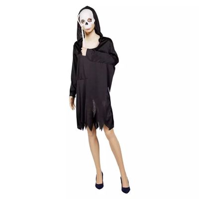 🦴 Skelet Kostuum met Masker – Maat M | Indrukwekkend Halloween/Carnaval Pak ✨