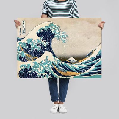 🖼️ Poster The Great Wave of Kanagawa – 61 × 91.5 cm