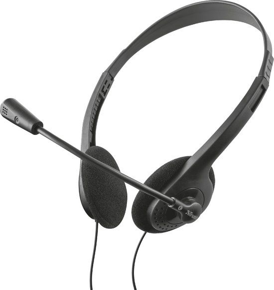 Trust chat headset voor pc en laptop