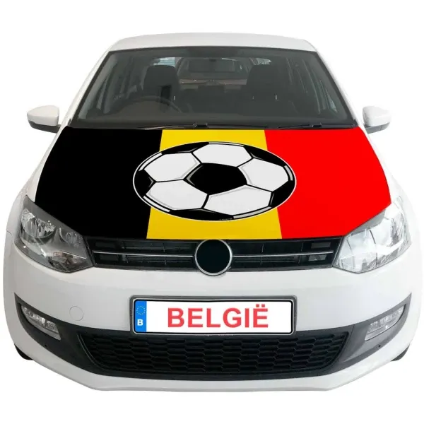 Motorkaphoes Belgische kleuren (voetbal)