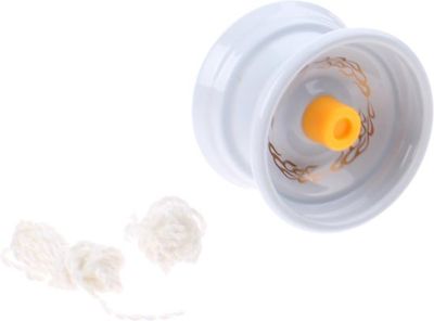 🎡 JoJo Metaal Wit – Stalen Super Spin JoJo ✨