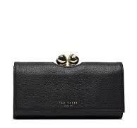 Ted Baker Rosyela Dames drukknop portemonnee Leer