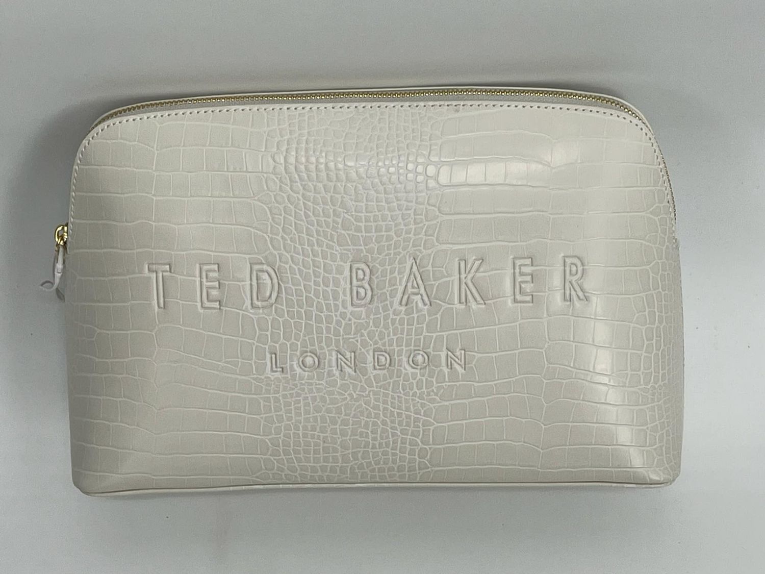 Ted Baker Crocana Toilettas 27 cm wit