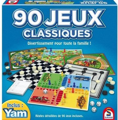 🎲 90 Classic Board Games in 1 – Schmidt