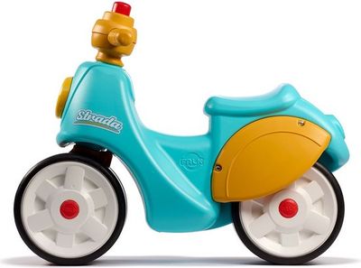 🚀 Falk Loopmotor Strada Blauw – 1-3 jaar | Eerste Scooter Avonturen ✨