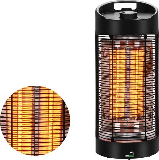 🔥 MaxxGarden Electric Patio Heater – Tabletop Model – 1200W