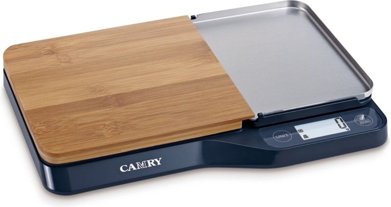 ⚖️🔪 Camry Keukenweegschaal met Snijplank – Praktisch &amp; Modern