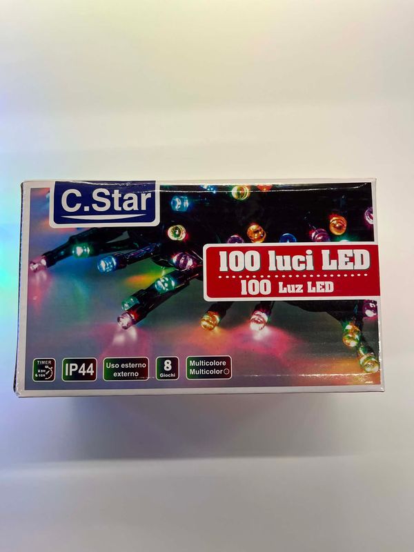 ✨💡 C.star LED Verlichting Multicolor 100 LED – Binnen &amp; Buiten