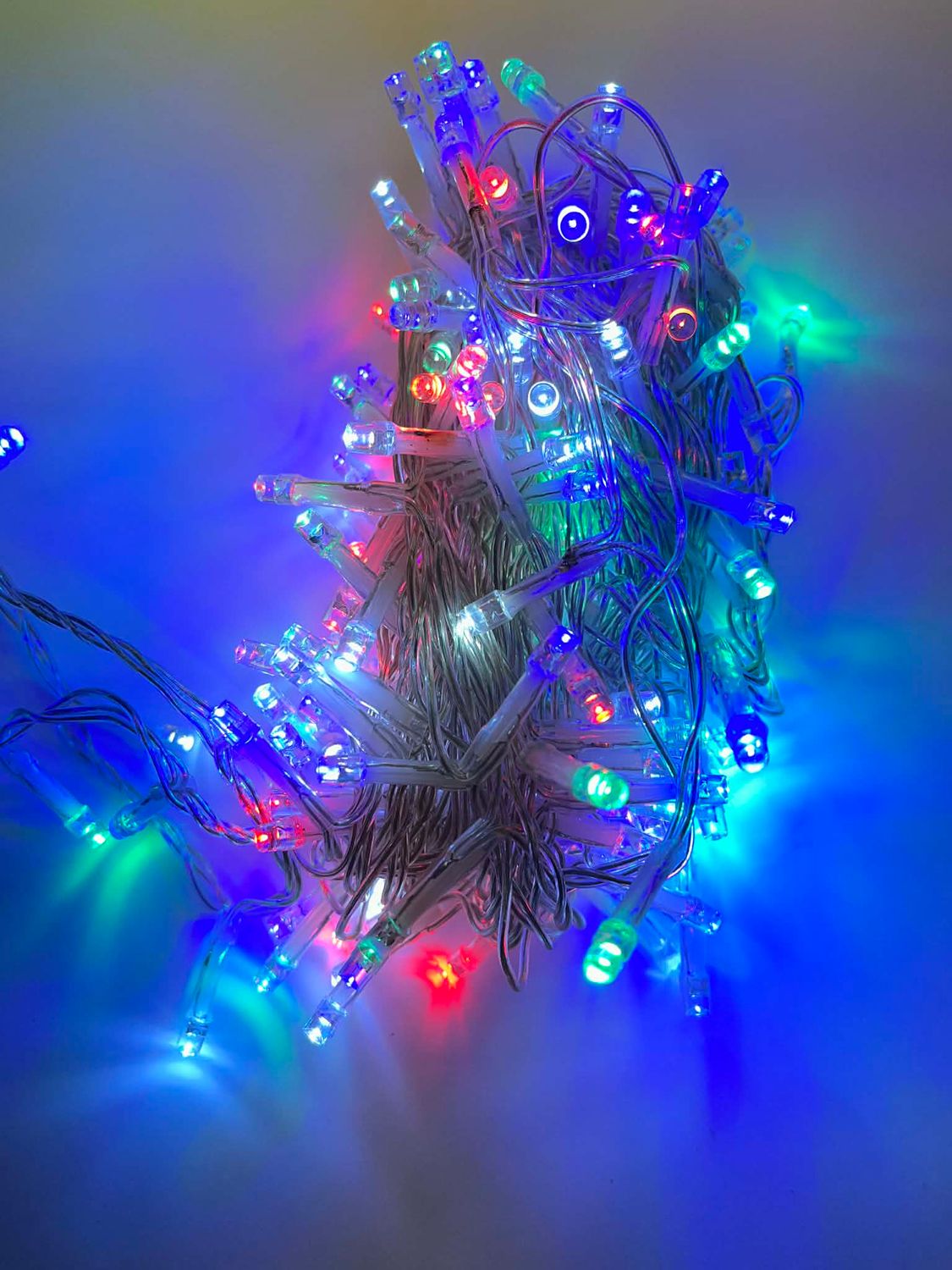 kerstverlichting led 240 multicolor voor kerstboom 150cm