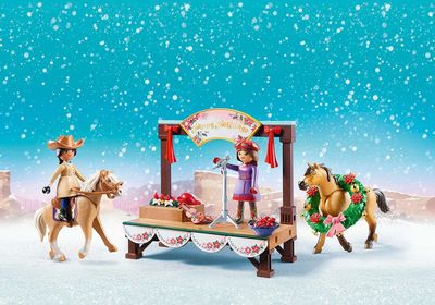 🎄 Playmobil Spirit Happy Holidays – 92-delig Kerstset ✨