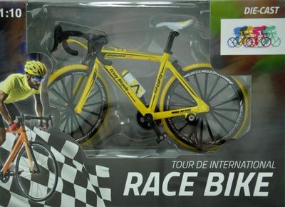 🚴‍♂️ Yellow Race Bike – Sporty Toy Racing Bike +3 Years ✨