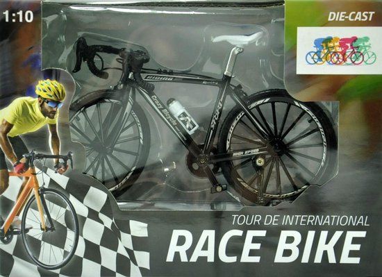 🚴‍♂️ Racefiets Zwart – Sportief Speelgoed Racefiets voor Kinderen ✨