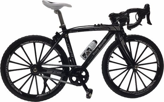 Race bike zwart