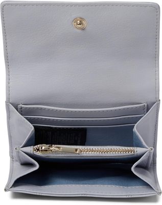 👛 Ted Baker Ayvill Matinee Portemonnee Lichtblauw – Klein Leder met Gewatteerde Look 👜✨