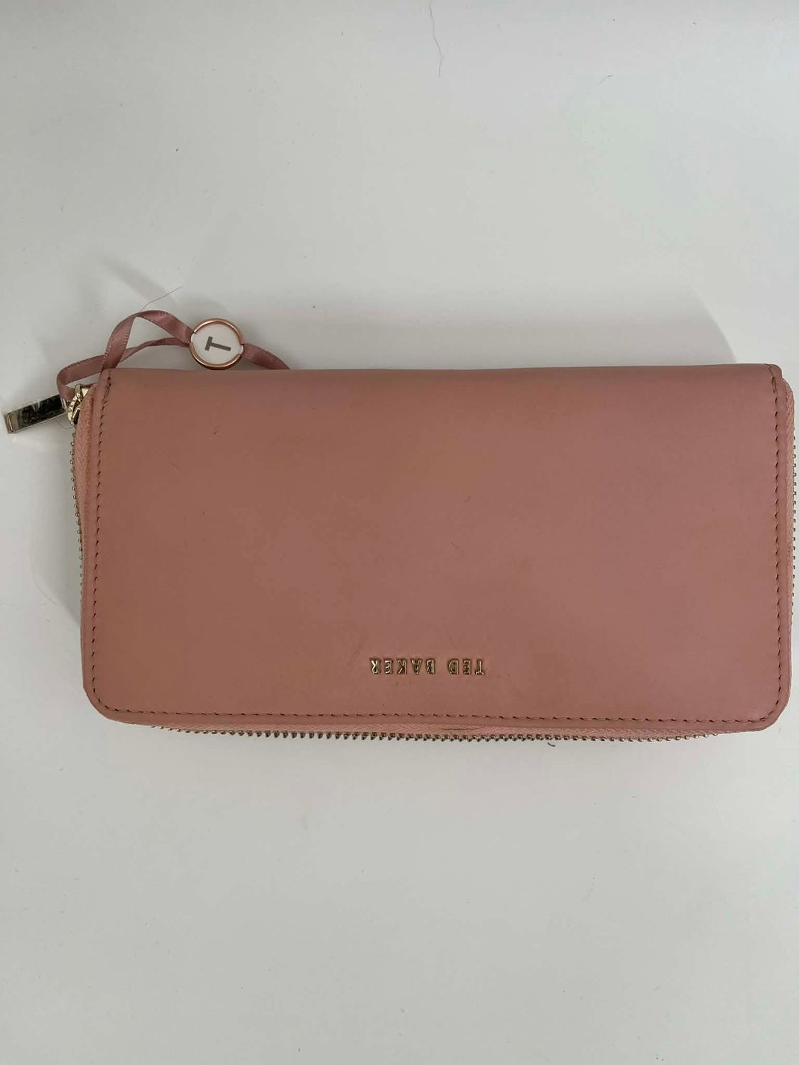 Ted Baker Garcey roze large portemonnee 19 cm leer