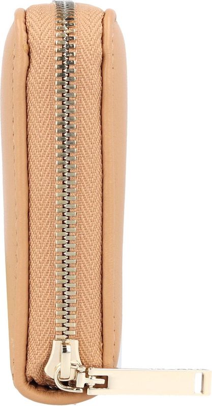 👛Ted Baker Garceta Ritsportemonnee Dames – Bruin Leer 16 cm | Luxe &amp; Compact 🤎✨