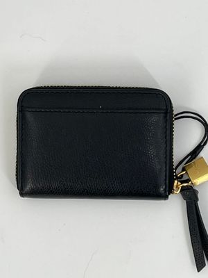 👛 Ted Baker Wesmin Padlock Small Leather Purse – Zwart | Compacte Luxe Kaarthouder 🖤🔒✨