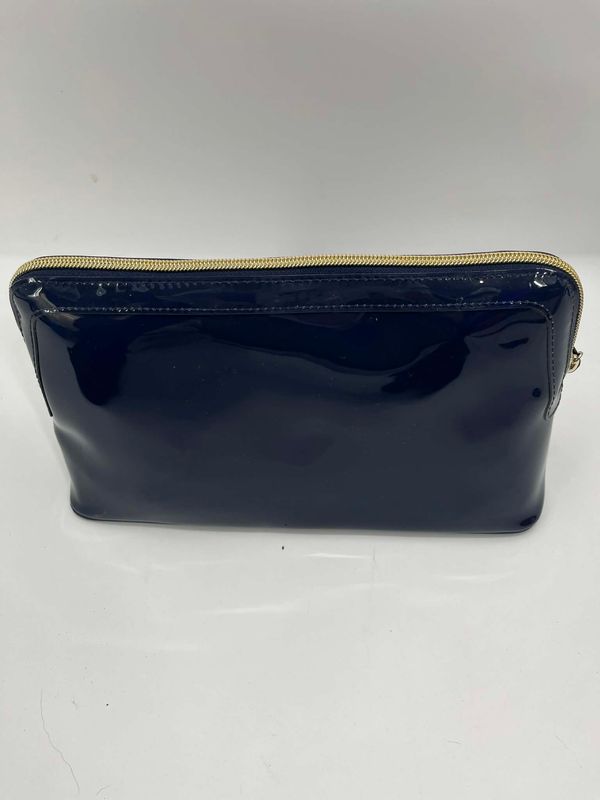 👜 Ted Baker Abbie Curved Bow Large Washbag – Navy 27 cm | Elegante Toiletzak 💙✨