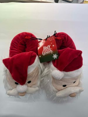 🎄 Kerstsloffen Maat 31-32 – Zachte Antislip Pantoffels met Kerstmotief 🧦❄️
