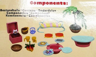 🧸 Monchhichi living room accessoires set