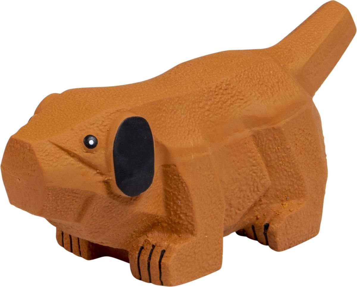 Hondenspeelgoed latex 19cm met pieper Animal Boulevard hond