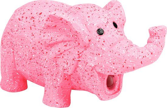 Hondenspeelgoed latex 19 cm met pieper Animal Boulevard varken