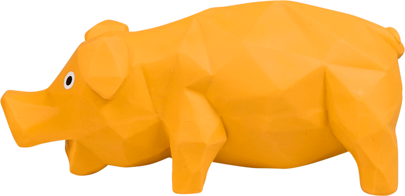 Hondenspeelgoed latex varken 19 cm met pieper  Animal Boulevard